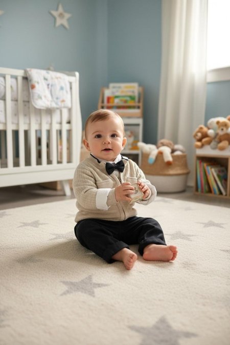 طقم الطفل الأنيق